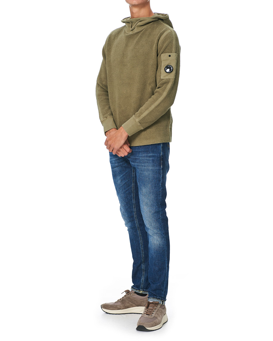 Herre | Trøjer | C.P. Company | Polar Fleece Hoodie Olive