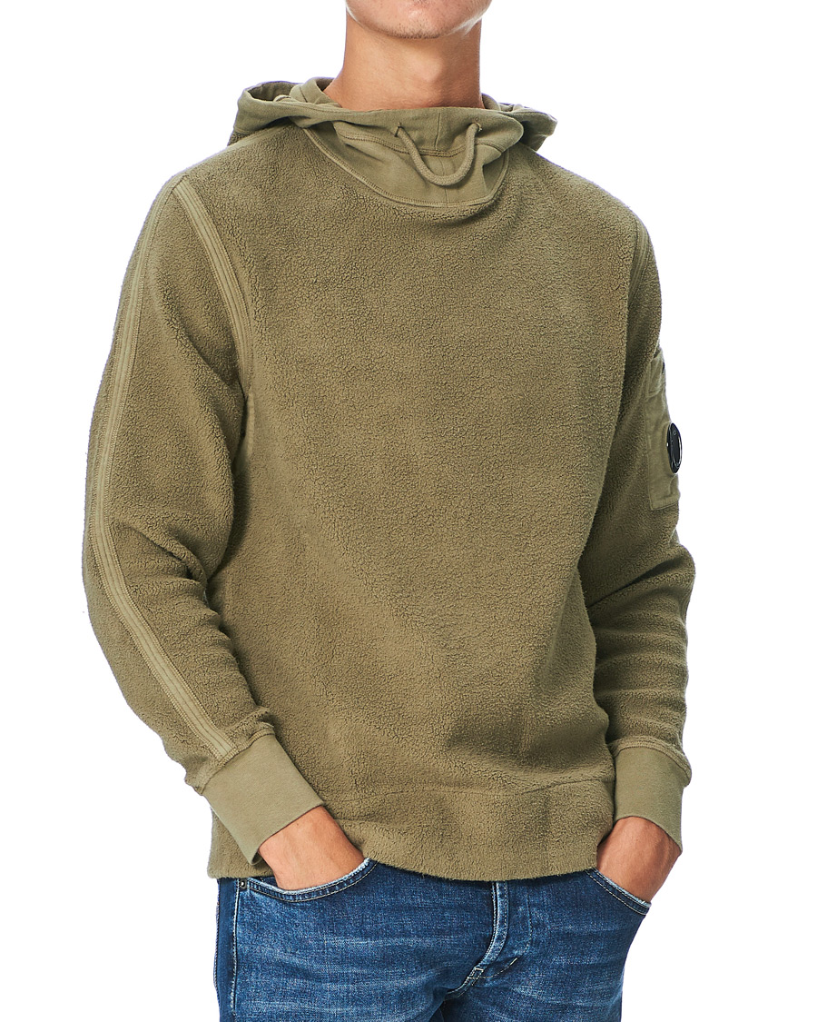 Herre | Trøjer | C.P. Company | Polar Fleece Hoodie Olive