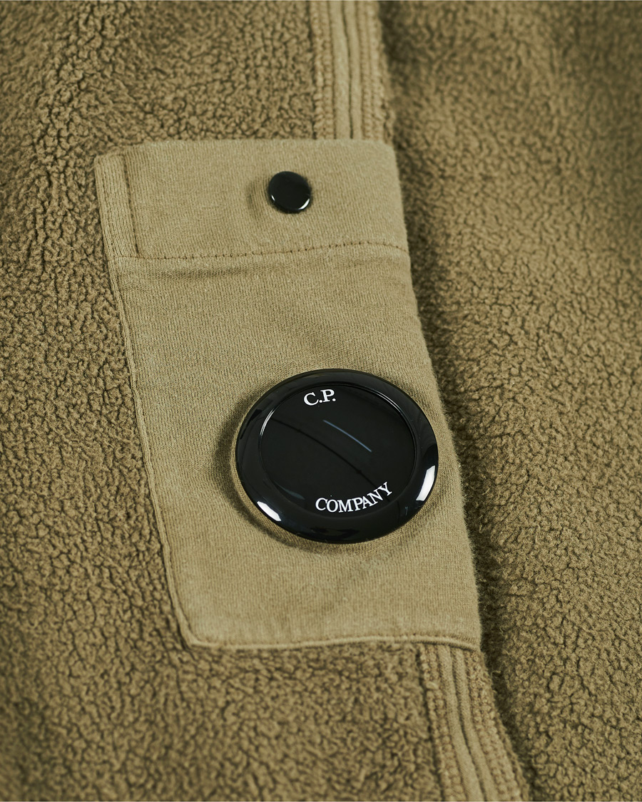 Herre | Trøjer | C.P. Company | Polar Fleece Hoodie Olive
