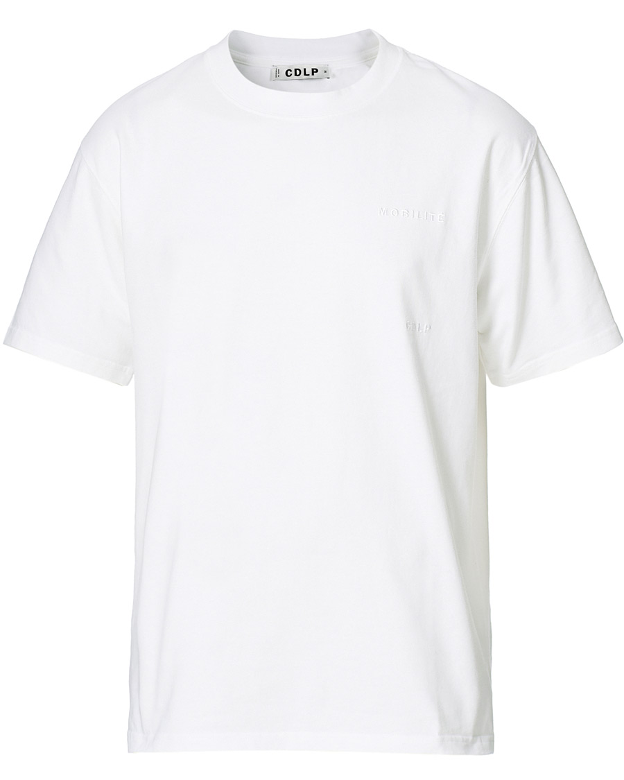 Herre | T-Shirts | CDLP | Recycled Cotton Logo Tee White
