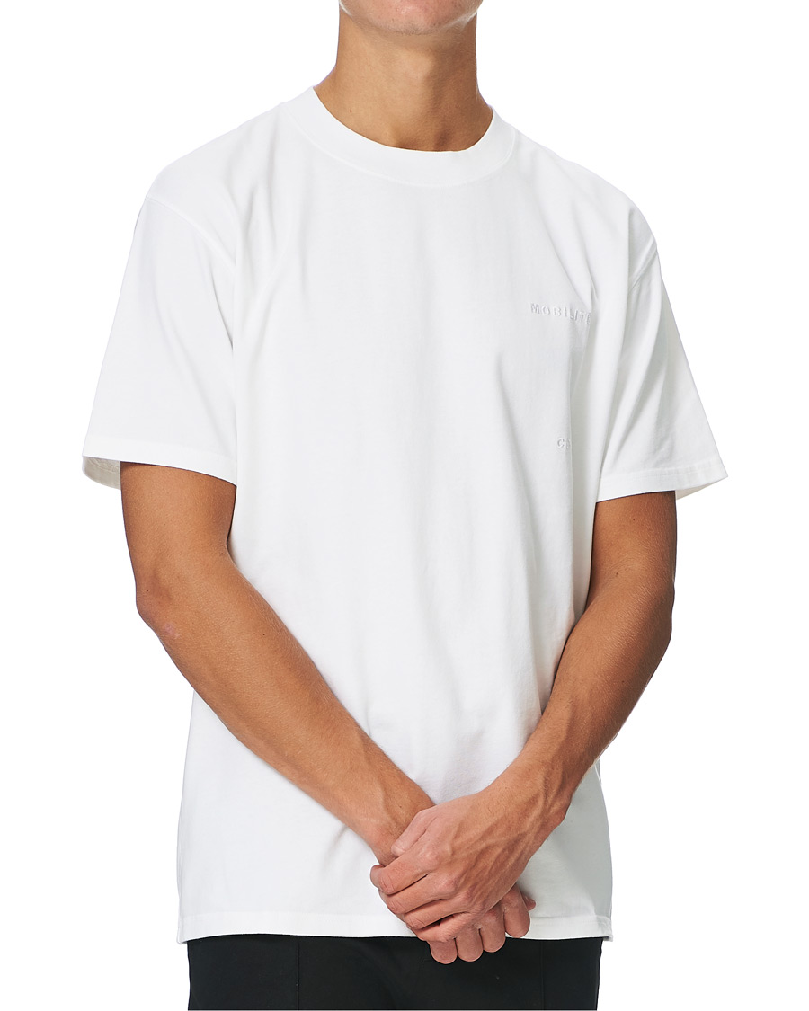 Herre | T-Shirts | CDLP | Recycled Cotton Logo Tee White