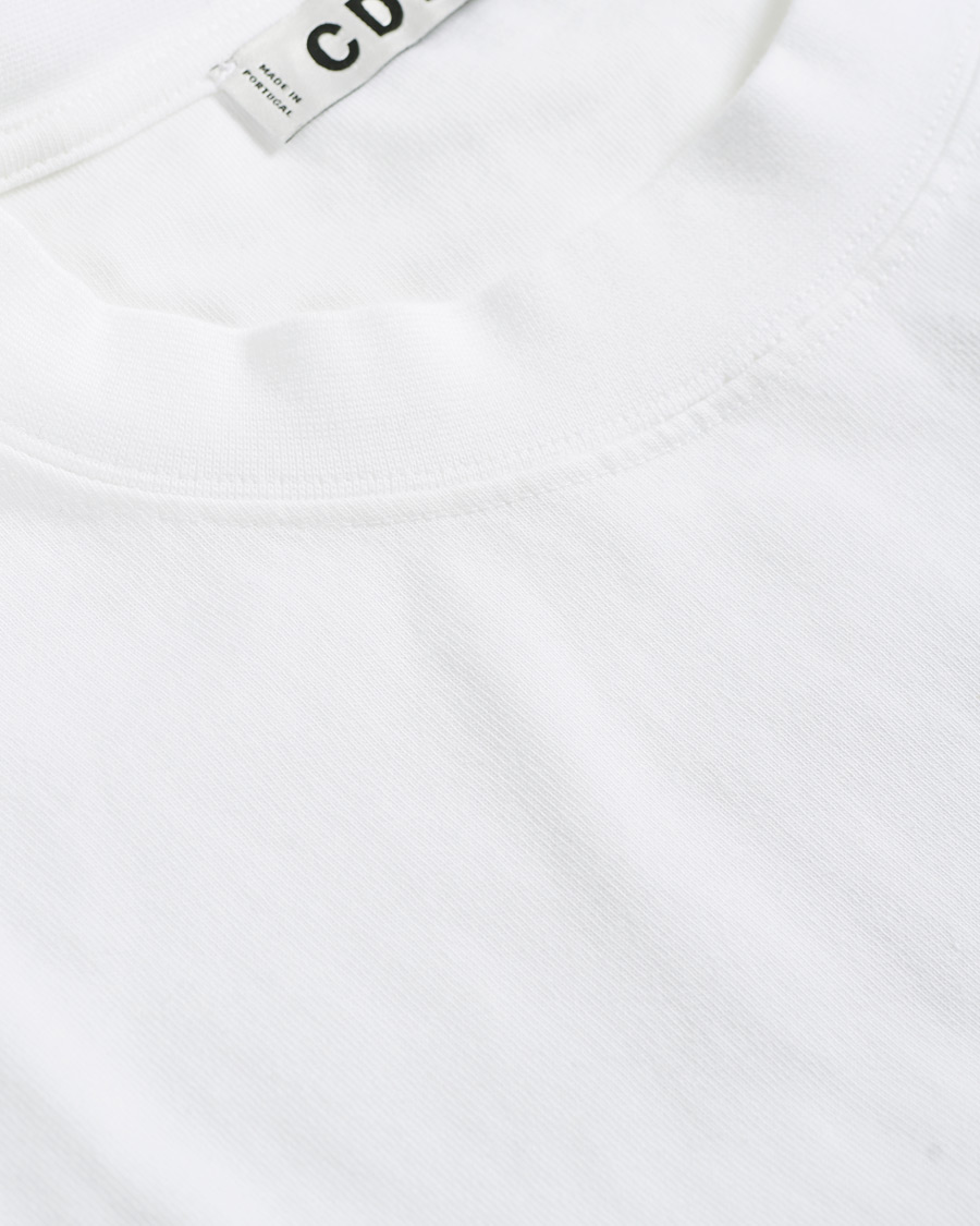 Herre | T-Shirts | CDLP | Recycled Cotton Logo Tee White