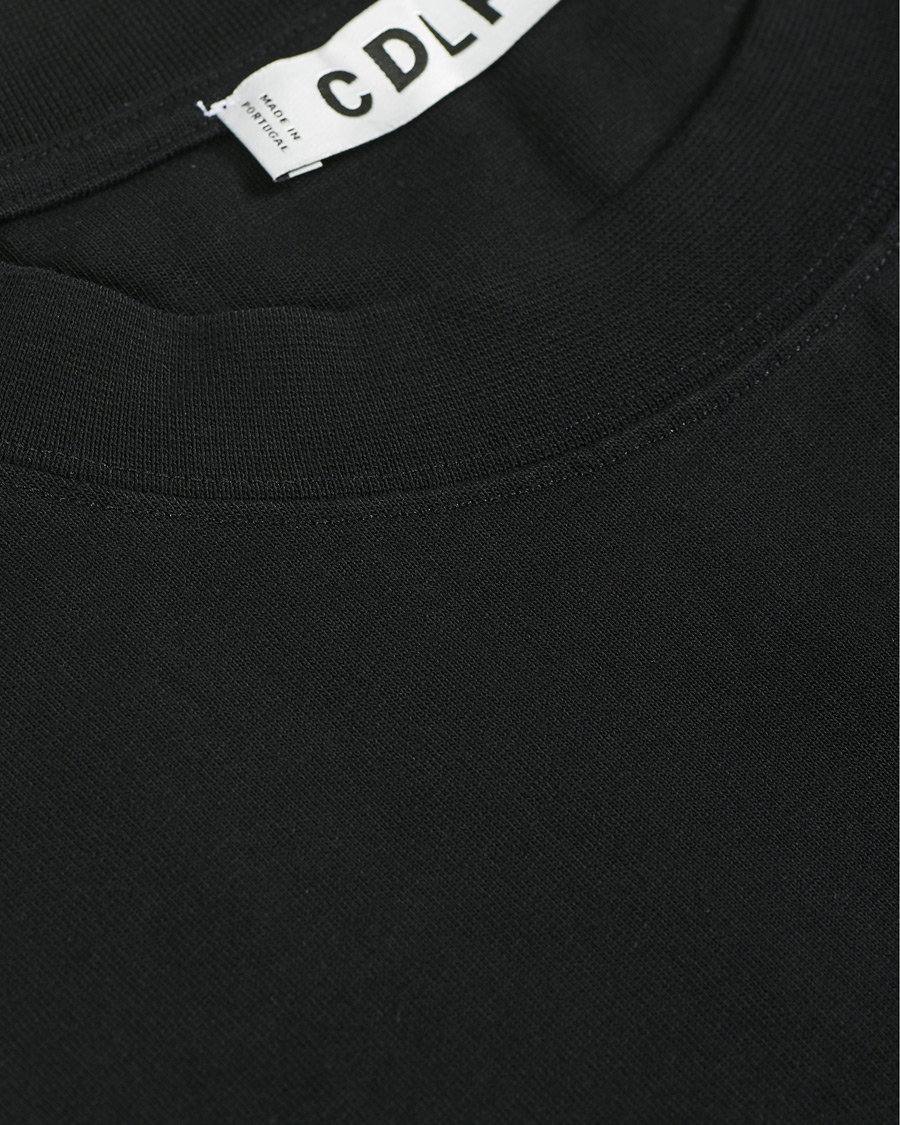 Herre | T-Shirts | CDLP | Recycled Cotton Logo Tee Black