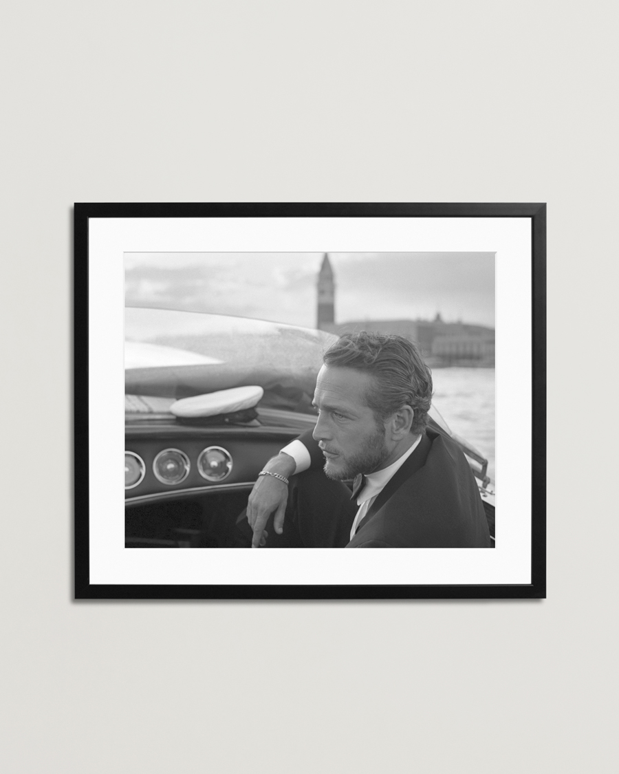 Herre | | Sonic Editions | Framed Paul Newman Venice 1963