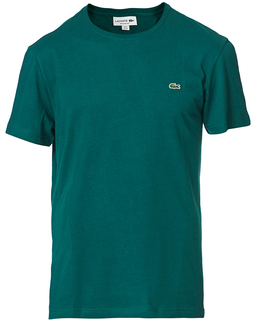 Herre | T-Shirts | Lacoste | Crew Neck Tee Green