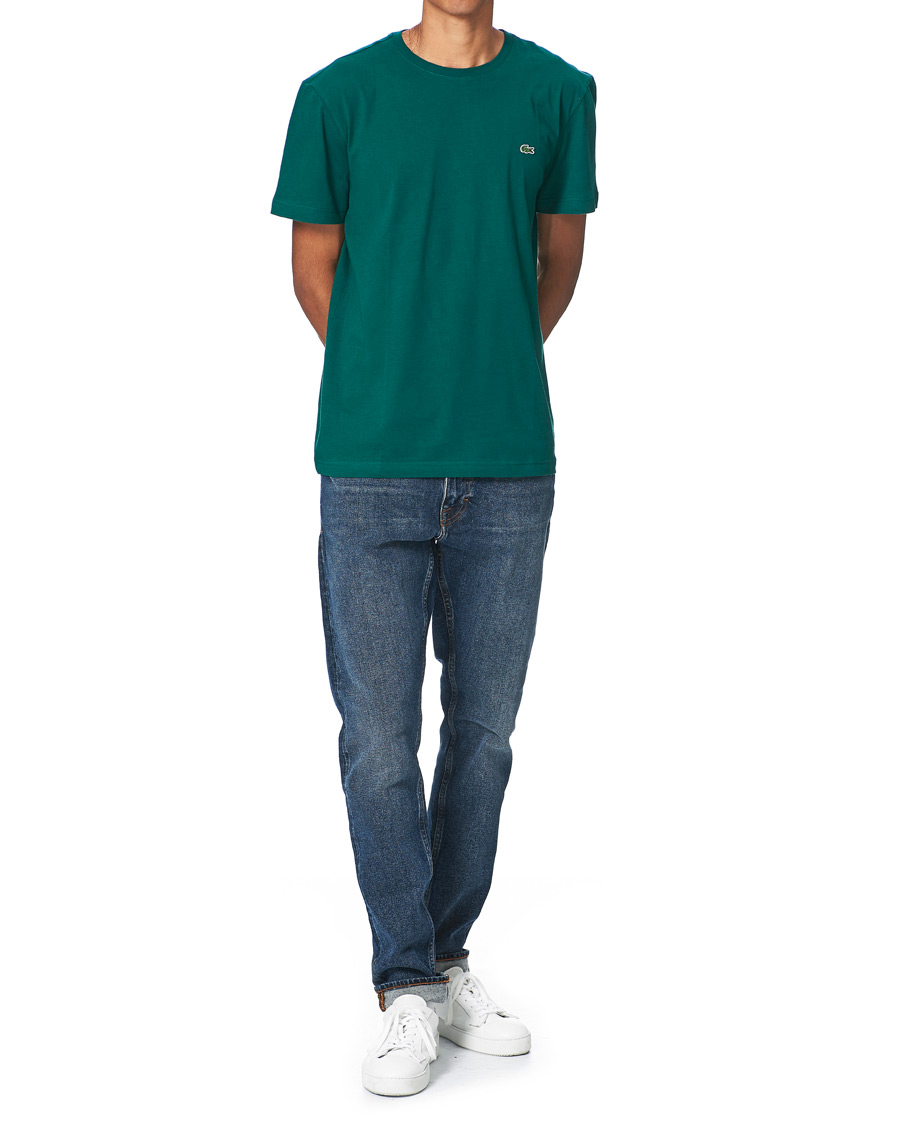 Herre | T-Shirts | Lacoste | Crew Neck Tee Green