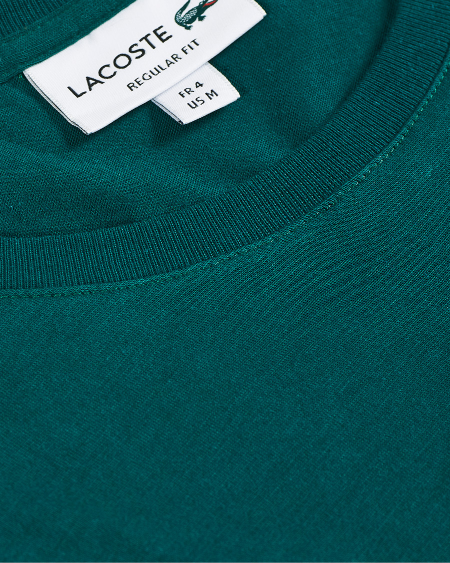 Herre | T-Shirts | Lacoste | Crew Neck Tee Green