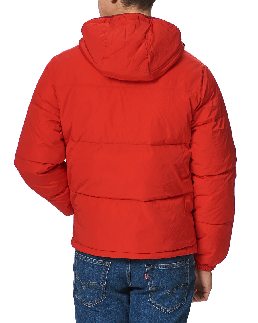 Herre | Jakker | Lacoste | Down Hooded Jacket Red