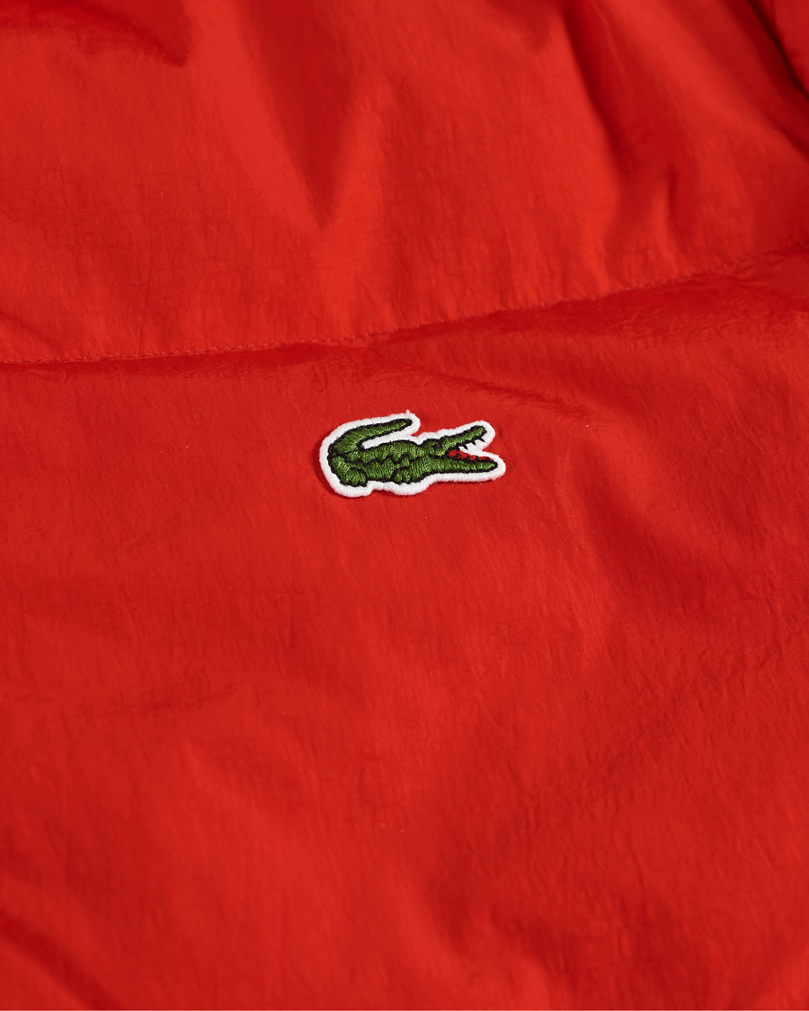 Herre | Jakker | Lacoste | Down Hooded Jacket Red
