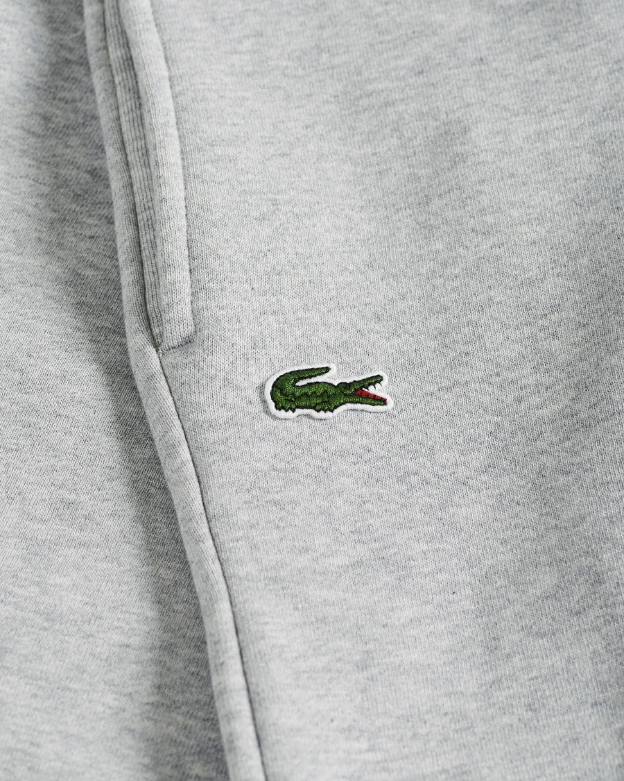Herre | Bukser | Lacoste | Cotton Sweatpants Grey Melange