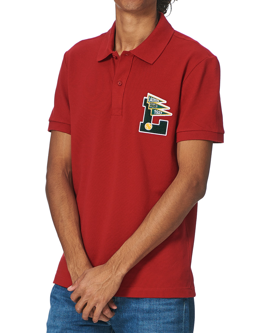 Herre | Polotrøjer | Lacoste | Regular Fit Badge Logo Polo Piké Ladybird