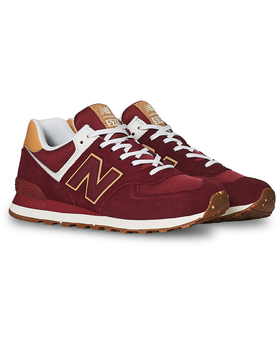 Herre | New Balance 574 Sustainability Sneaker Burgundy | New Balance | 574 Sustainability Sneaker Burgundy