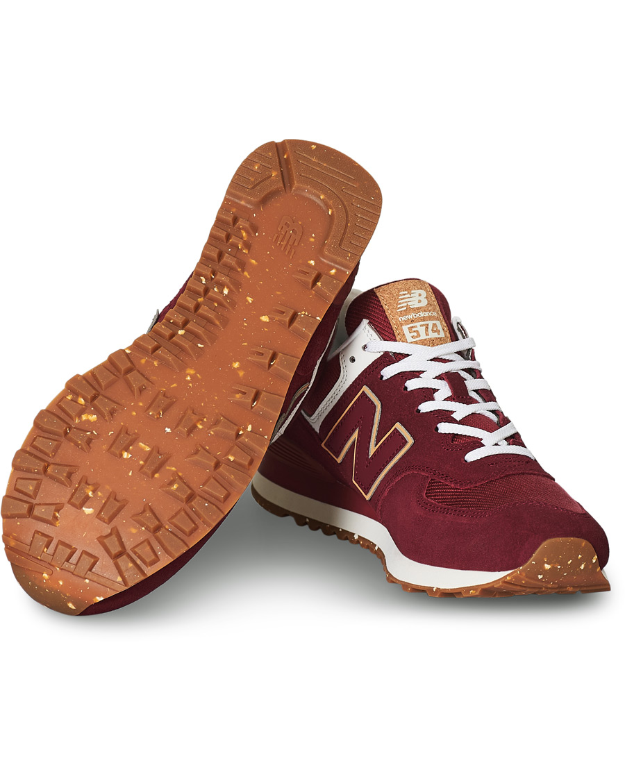 Herre | New Balance 574 Sustainability Sneaker Burgundy | New Balance | 574 Sustainability Sneaker Burgundy