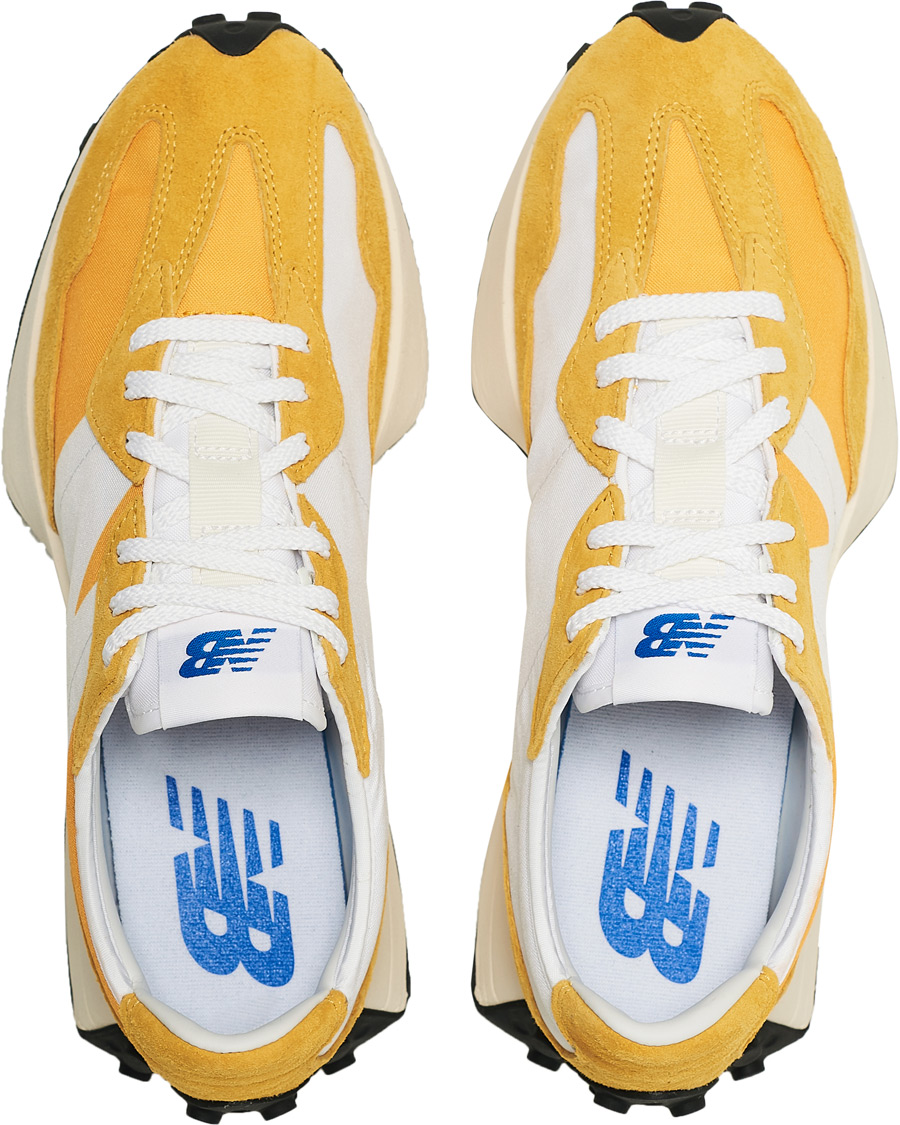 Herre | New Balance 327 Sneaker Yellow | New Balance | 327 Sneaker Yellow