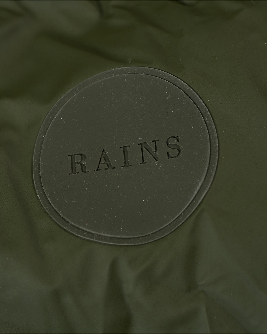 Herre | Jakker | RAINS | Waterproof Long Puffer Jacket Green