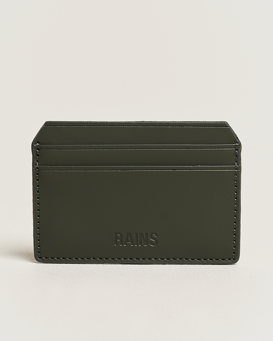 Herre | RAINS Card Holder Green | RAINS | Card Holder Green