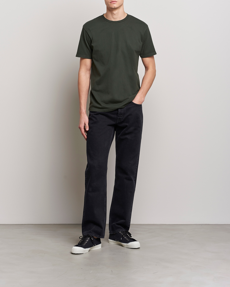 Herre | T-Shirts | Colorful Standard | Classic Organic T-Shirt Hunter Green