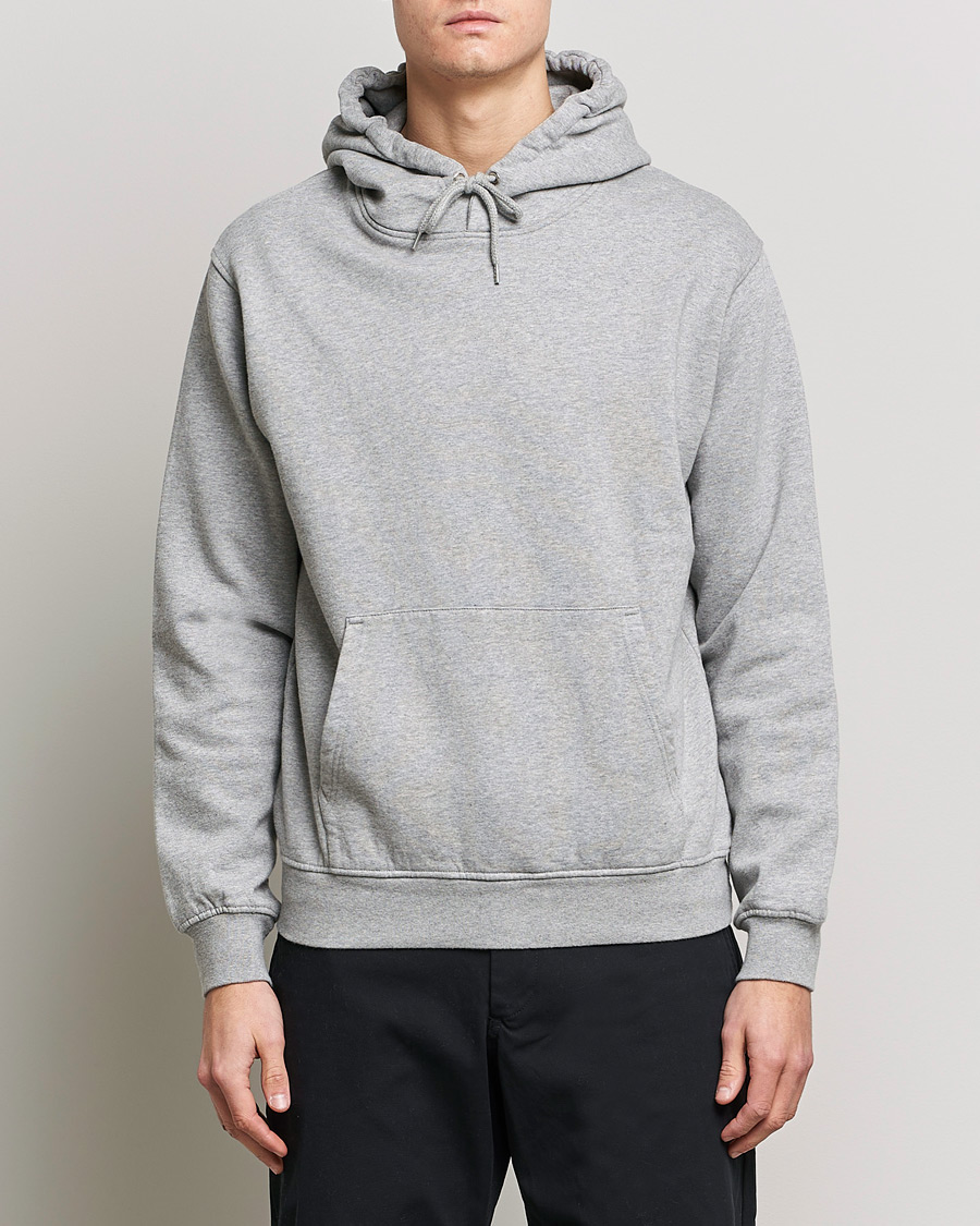 Herre | Hættetrøjer | Colorful Standard | Classic Organic Hood Heather Grey