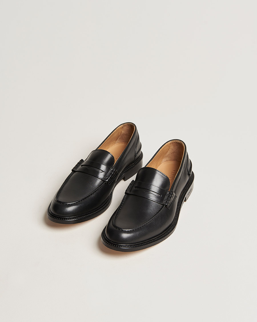 Herre | Sommerens sko | VINNY's | Townee Penny Loafer Black