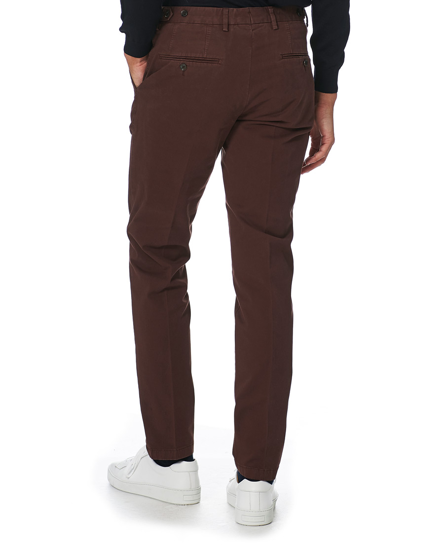 Herre | Bukser | Oscar Jacobson | Danwick Side Adjusters Chino Burgundy