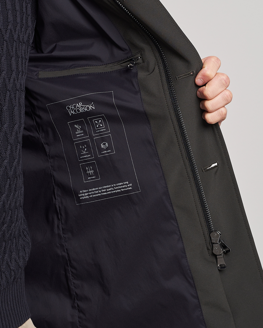 Herre | Jakker | Oscar Jacobson | Johnsson Coat Green