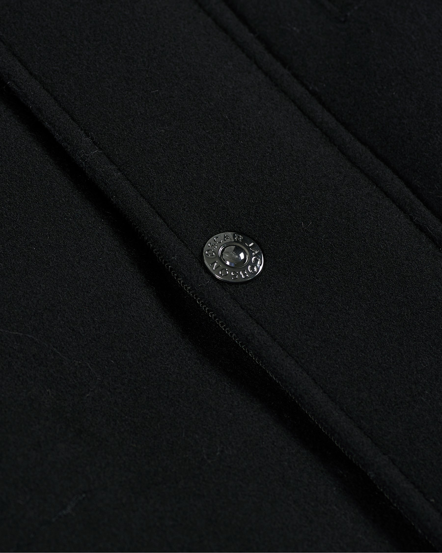 Herre | Jakker | Oscar Jacobson | Dammond Padded Wool Parka Black