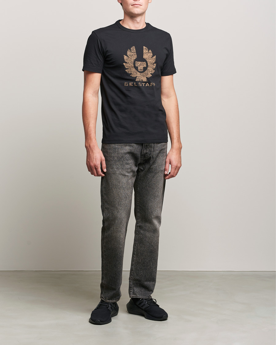 Herre | T-Shirts | Belstaff | Coteland Logo Crew Neck Tee Black