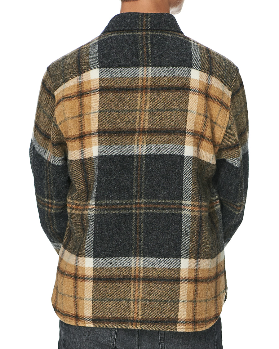 Herre | Skjorter | Peregrine | Checked Wool Overshirt Barney