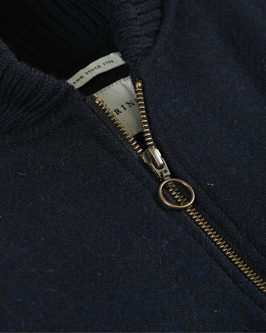 Herre | Jakker | Peregrine | Horrix Harris Tweed Wool Gilet Navy