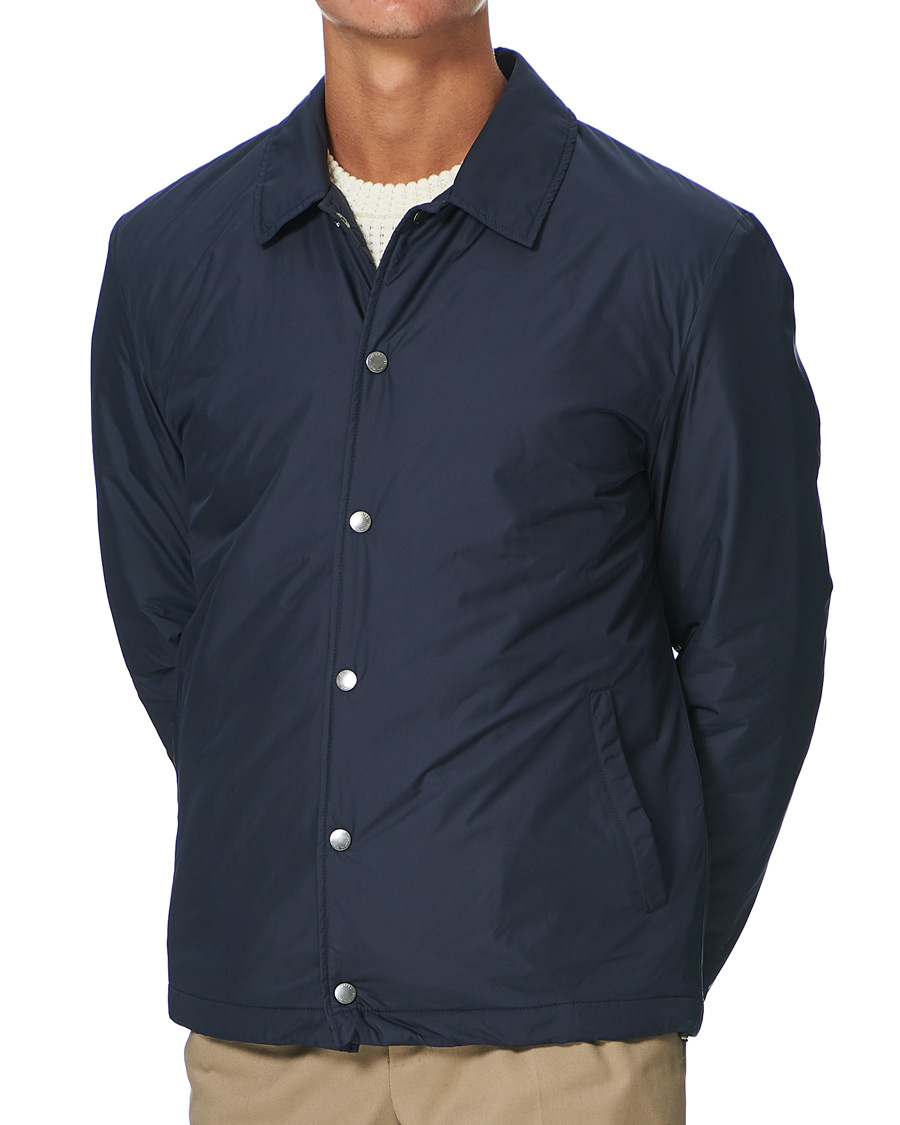 Herre | Jakker | Sunspel | Padded Coach Jacket Navy