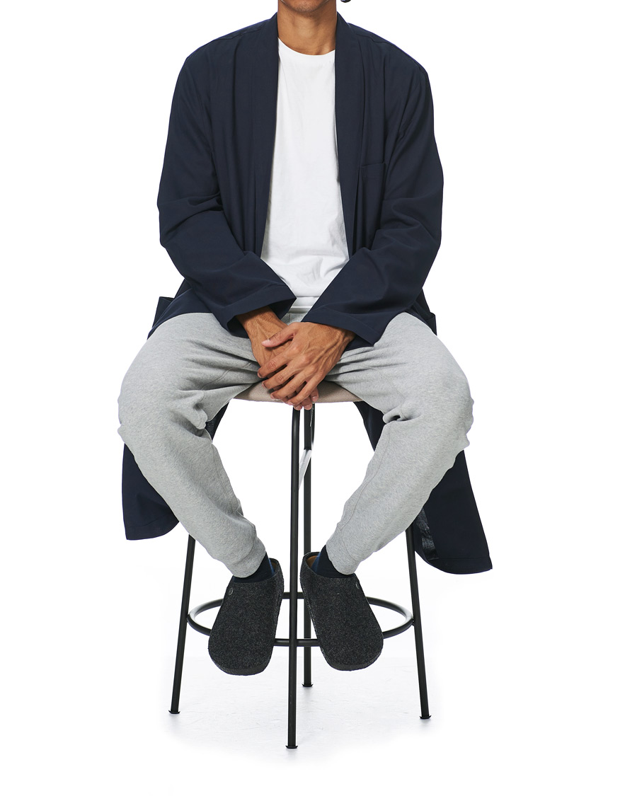 Herre | Pyjamas & Morgenkåber | Sunspel | Cotton Robe Navy