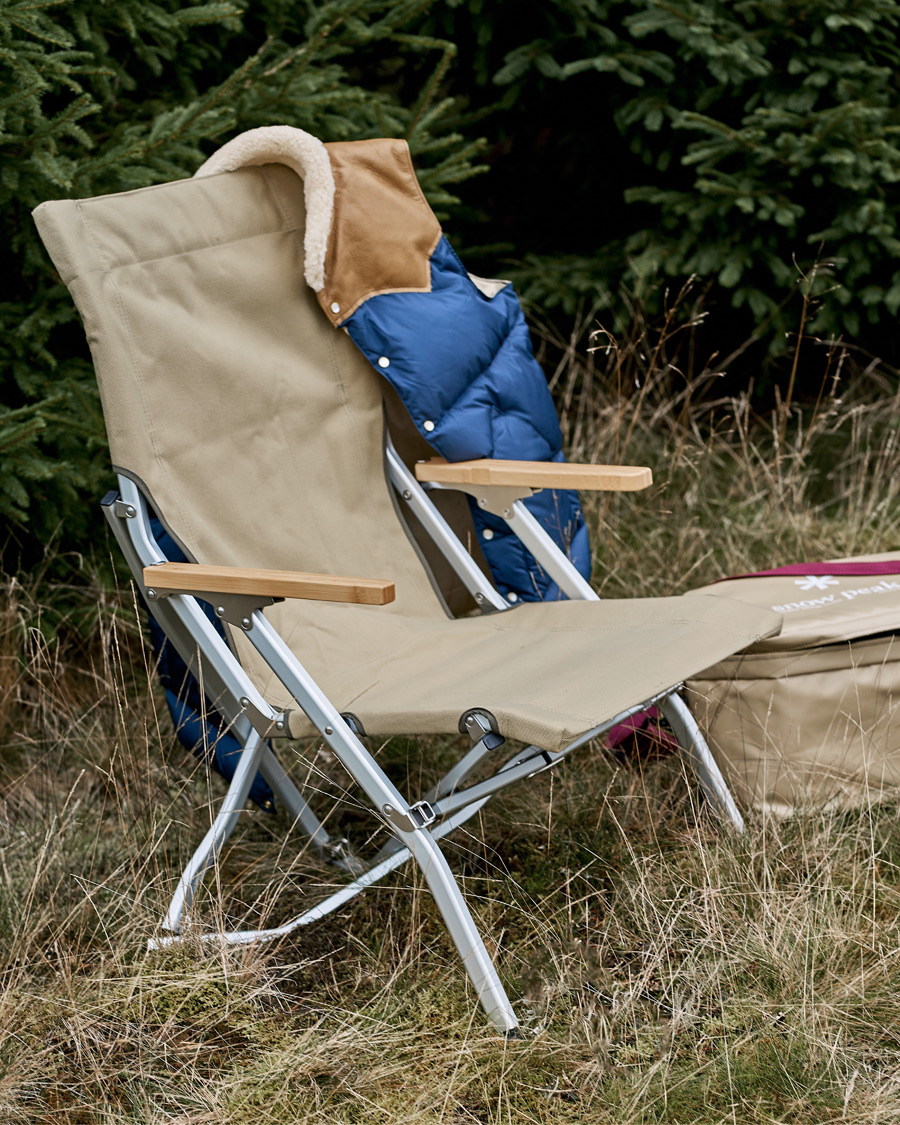 Herre | Outdoor living | Snow Peak | Low Beach Chair Khaki