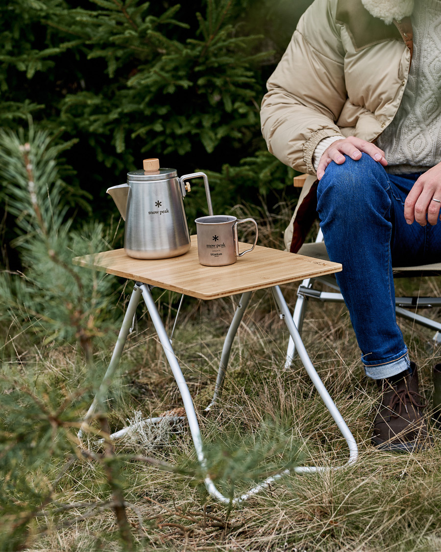 Herre | Campingudrustning | Snow Peak | Foldable My Table  Bamboo