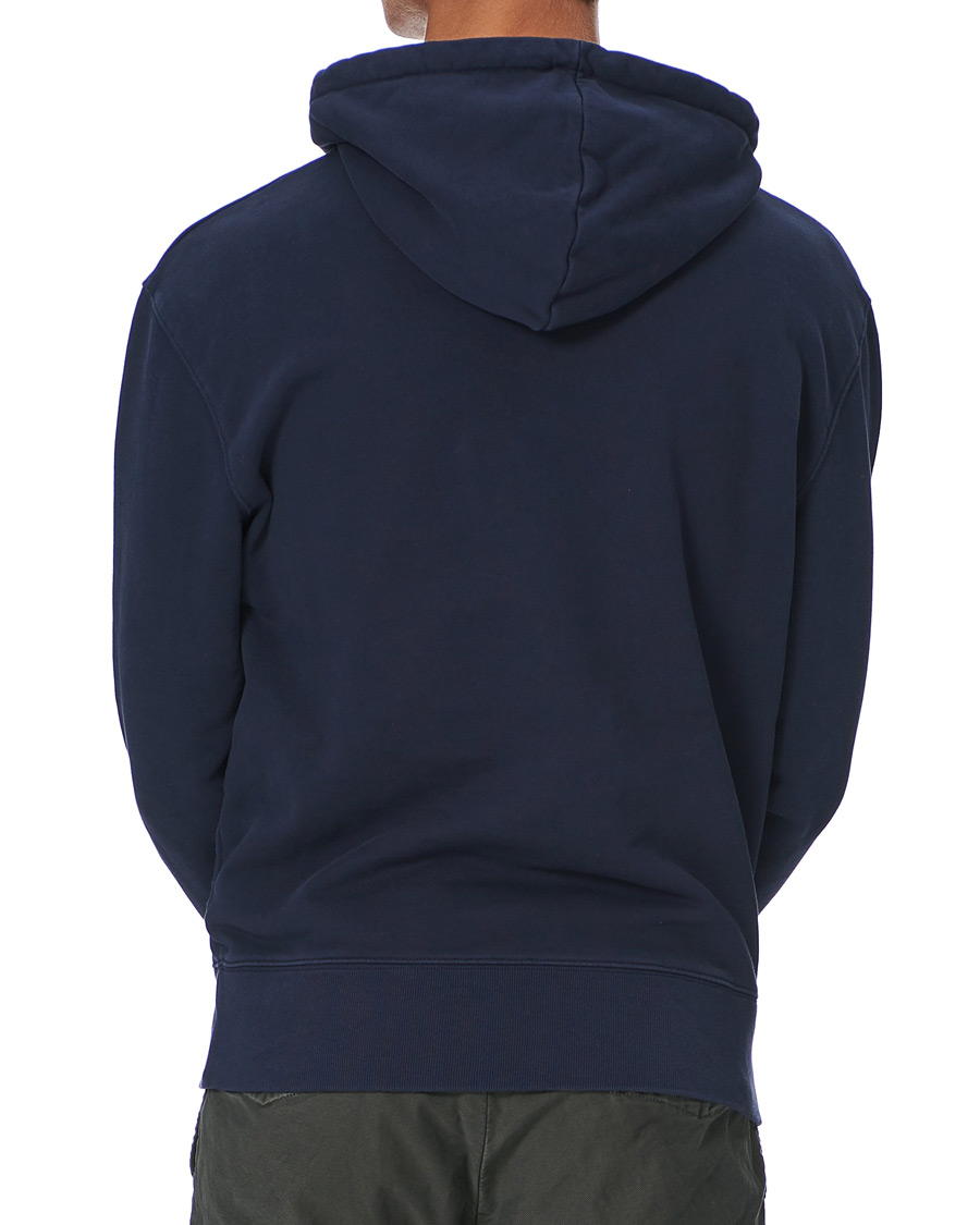 Herre | Trøjer | Maison Kitsuné | Grey Fox Head Hoodie Navy