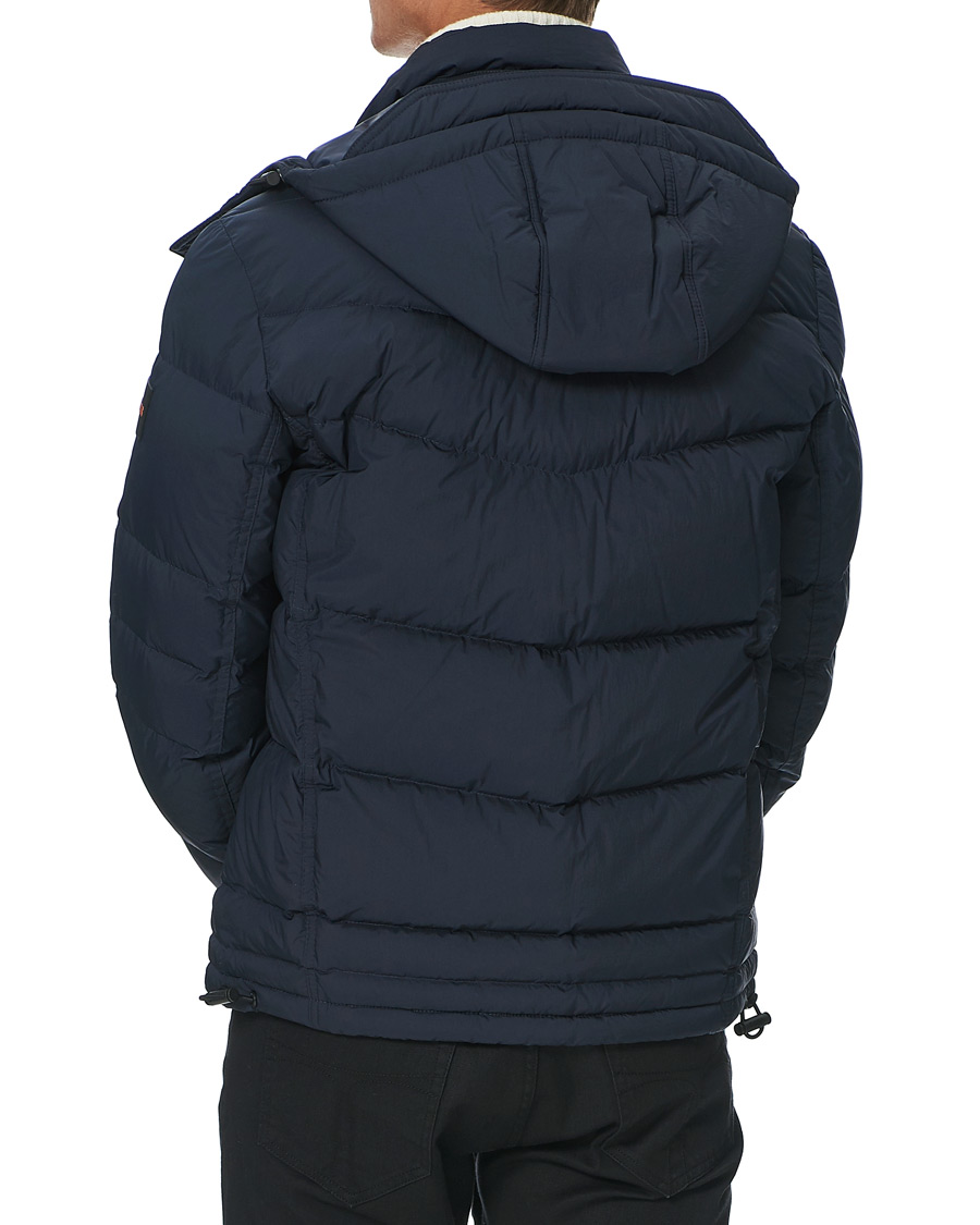 Herre | Jakker | BOSS ORANGE | BOSS Casual Otu Hooded Down Jacket Dark Blue