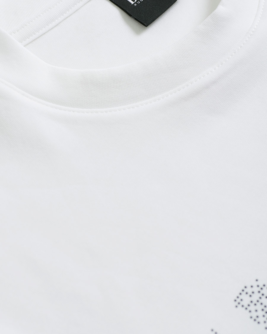 Herre | Trøjer | BOSS GREEN | BOSS Athleisure Salbo Iconic Crew Neck Sweatashirt White