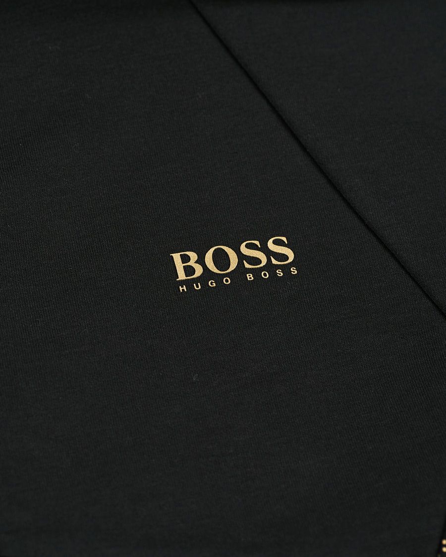 Herre | Trøjer | BOSS GREEN | BOSS Athleisure Saggy Full Zip Hoodie Black