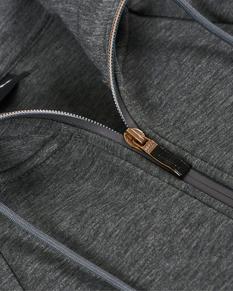 Herre | Trøjer | BOSS GREEN | BOSS Athleisure Saggy Full Zip Hoodie Medium Grey