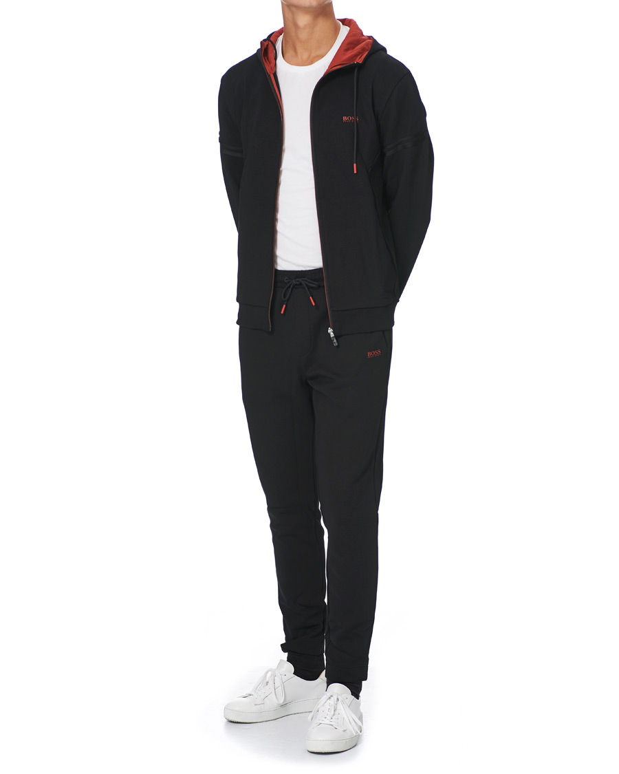 Herre | Trøjer | BOSS GREEN | BOSS Athleisure Tracksuit Sweat Set Black
