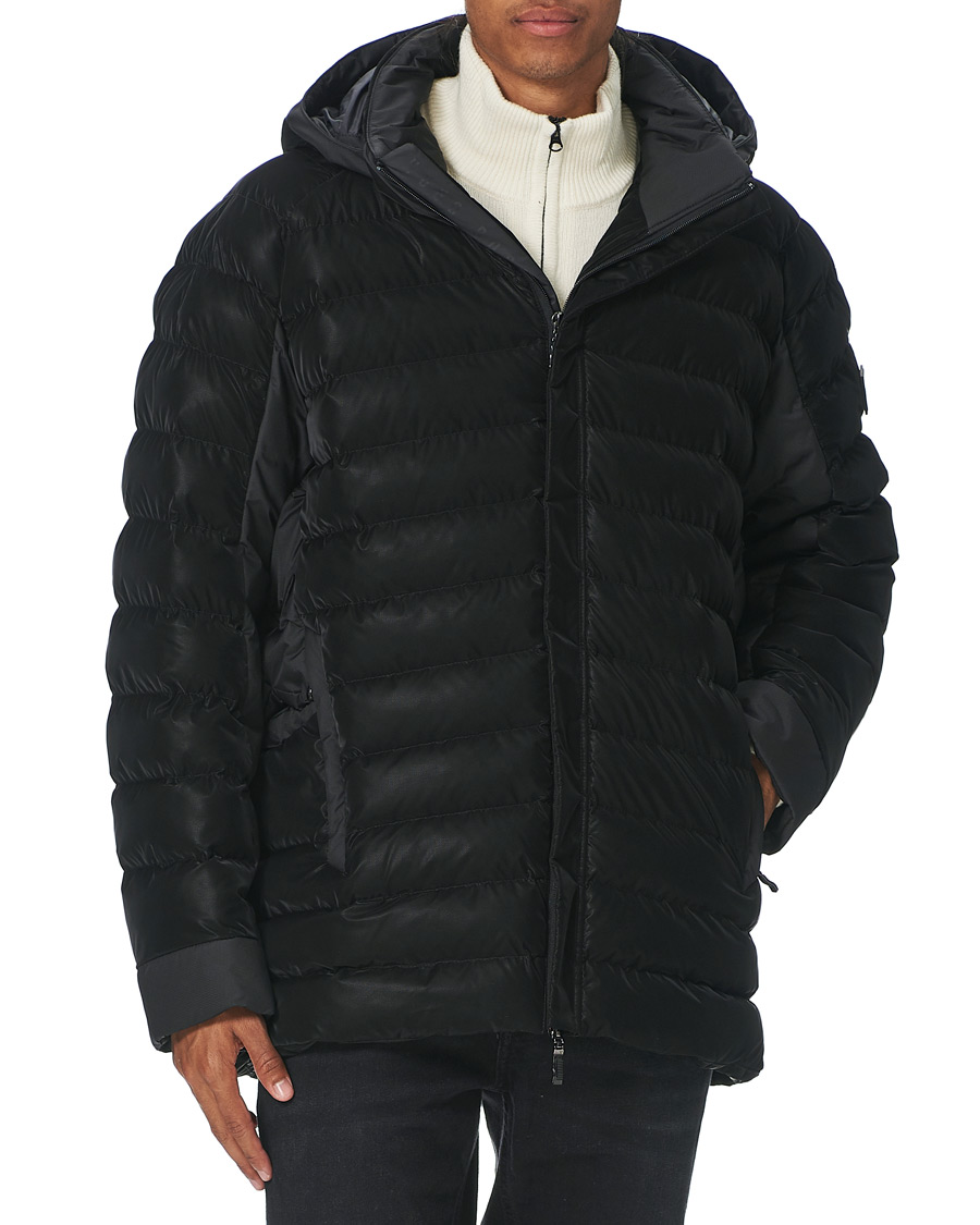 Herre | Jakker | BOSS GREEN | BOSS Athleisure Vanta Hooded Jacket Black