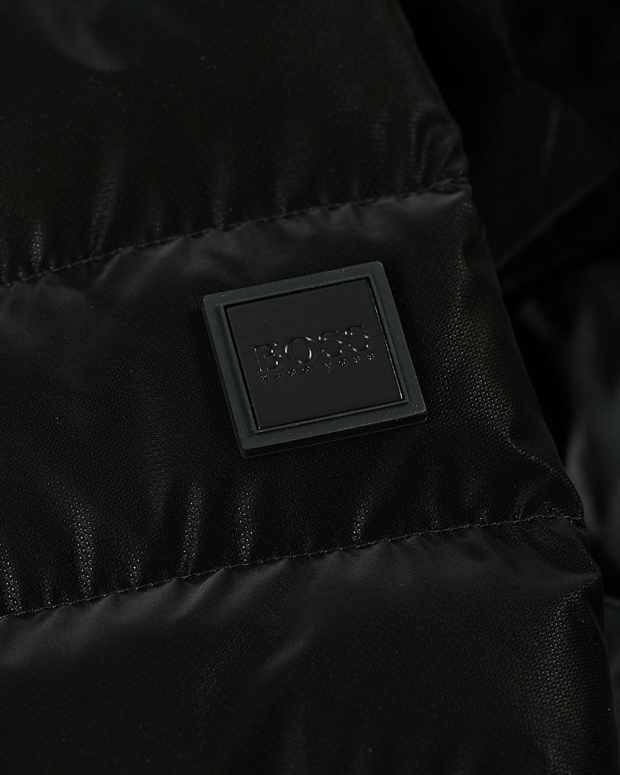 Herre | Jakker | BOSS GREEN | BOSS Athleisure Vanta Hooded Jacket Black