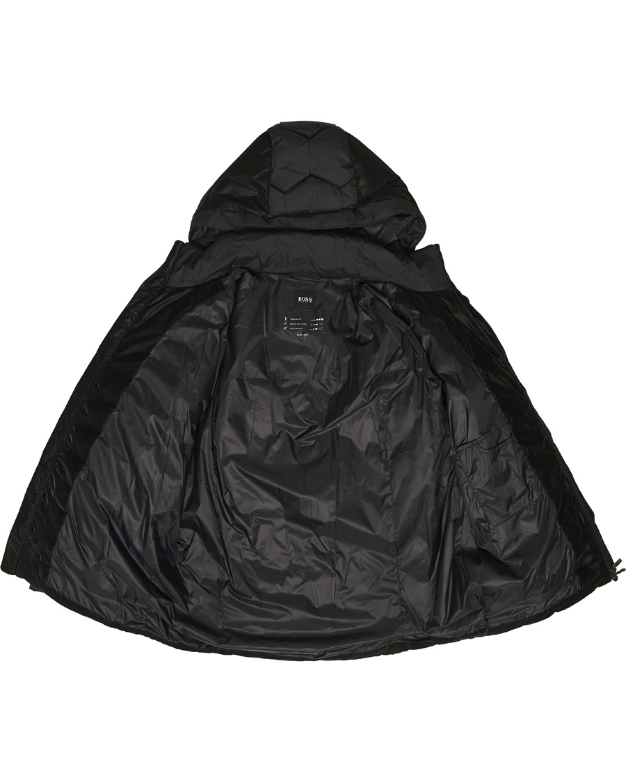 Herre | Jakker | BOSS GREEN | BOSS Athleisure Vanta Hooded Jacket Black