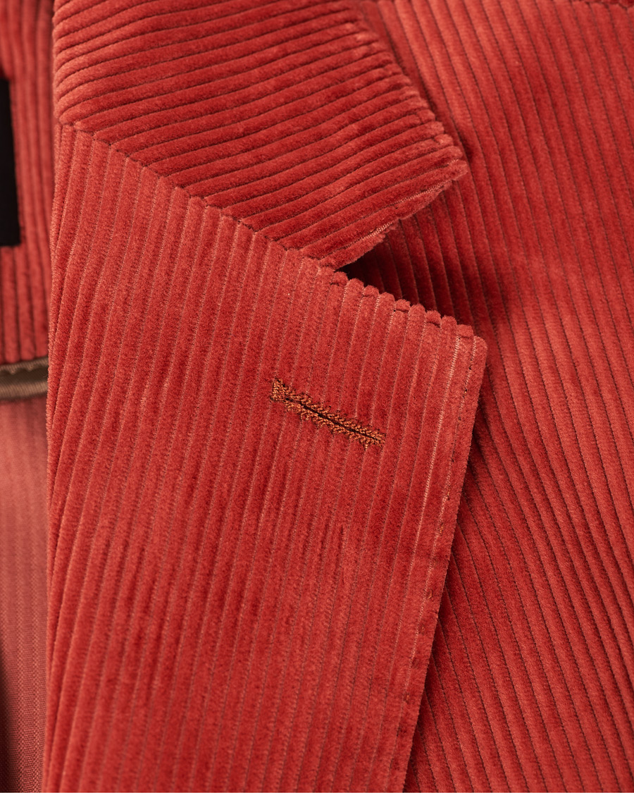 Herre | Blazere & jakker | BOSS BLACK | BOSS Hanry Corduroy Patch Pocket Blazer Medium Red