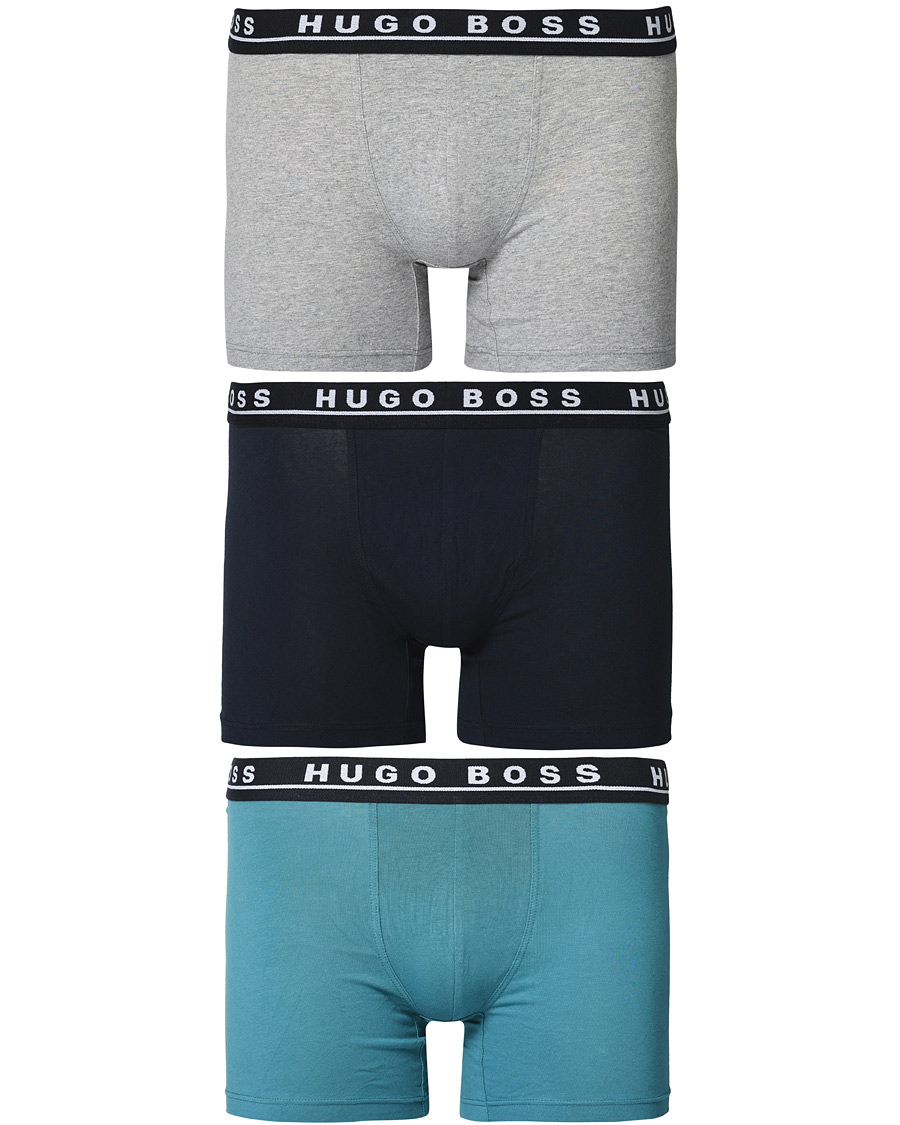 Herre |  | BOSS | 3-Pack Boxer Brief Grey/Black/Blue