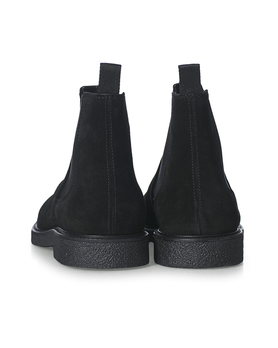 Herre | BOSS Tunley Suede Chelsea Boots Black | BOSS BLACK | BOSS Tunley Suede Chelsea Boots Black