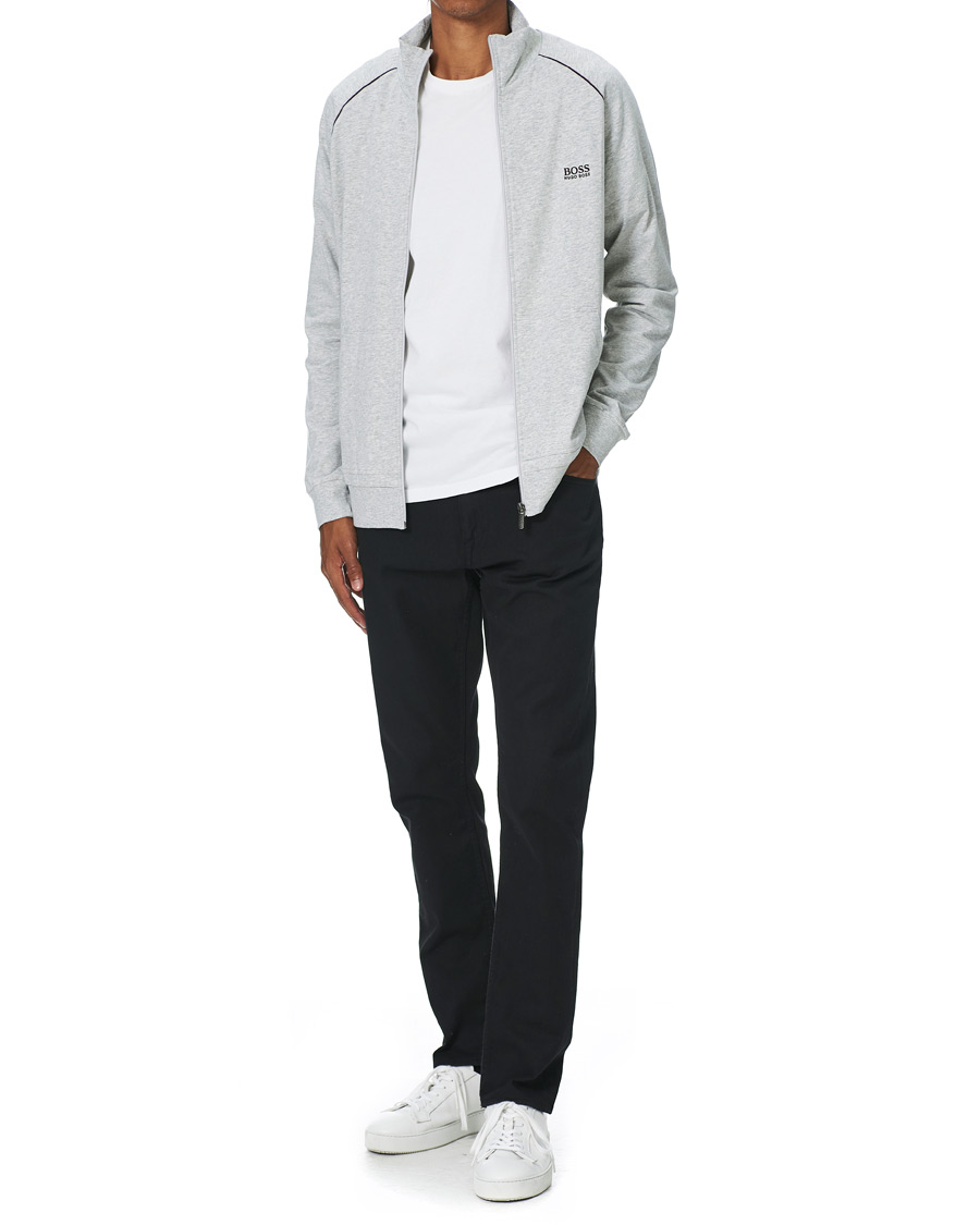 Herre | Trøjer | BOSS BLACK | BOSS Mix & Match Full Zip Jacket Light Grey