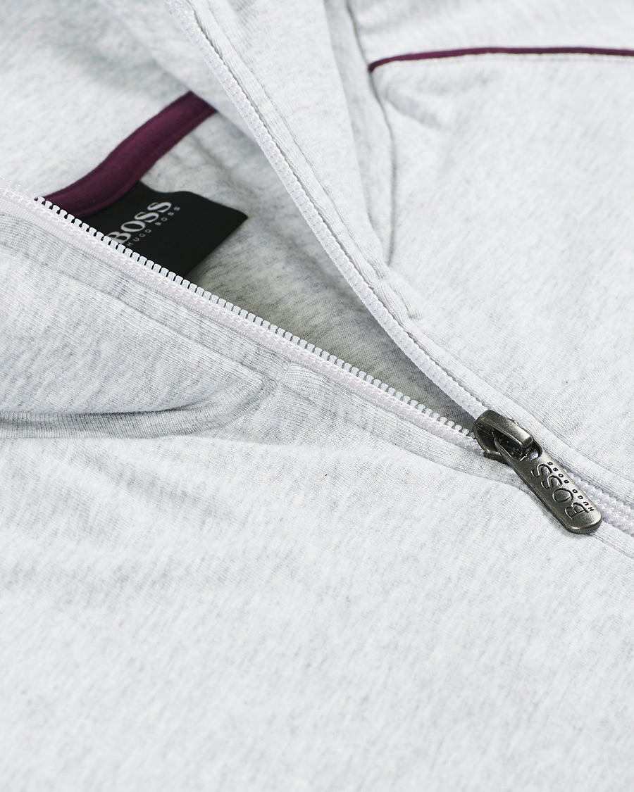 Herre | Trøjer | BOSS BLACK | BOSS Mix & Match Full Zip Jacket Light Grey