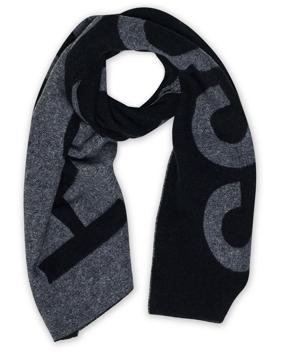 Herre | BOSS Armin Logo Scarves Black | BOSS BLACK | BOSS Armin Logo Scarves Black