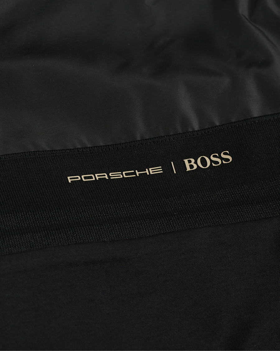 Herre | Trøjer | BOSS BLACK | BOSS Porsche Capsule Seeger Block Hoodie Black