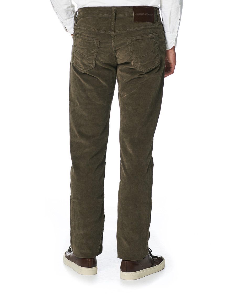 Herre | Bukser | Jacob Cohën | 688 Bard 5-Pocket Corduroy Trousers Brown